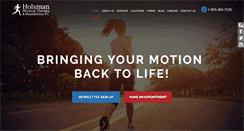 Desktop Screenshot of holsmanpt.com